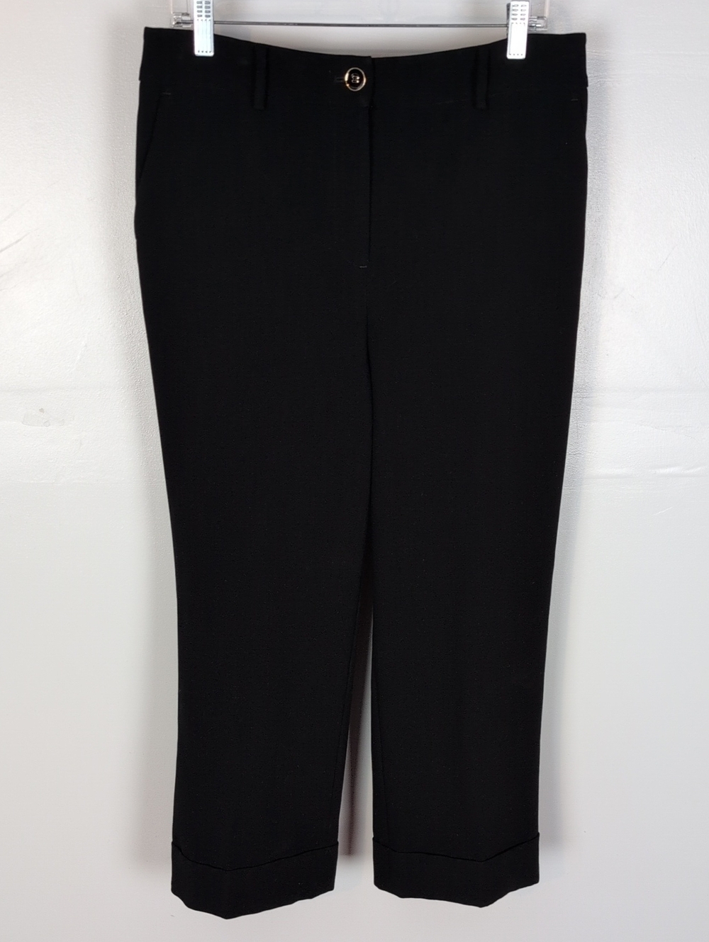 Talbots Cropped Cuffed Trouser Pants